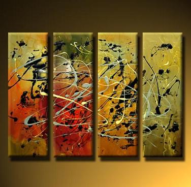 Dafen Oil Painting on canvas abstract -set423